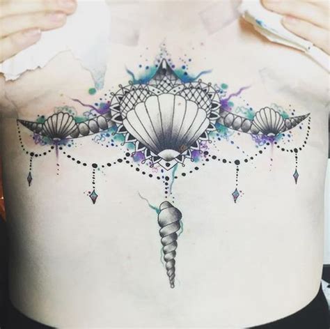 cute under boob tattoos|23 sternum tattoos that prove the underboob is underrated